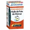 Juvamine Huile de Foie de Morue 30 capsules