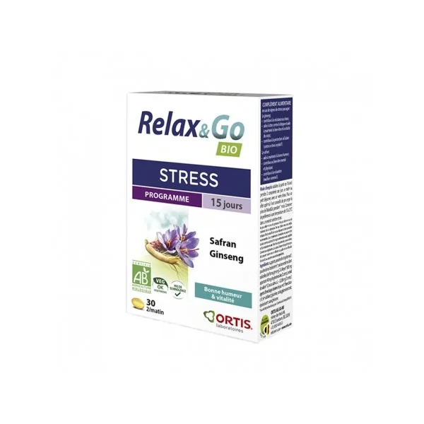 Ortis Relax & Go Stress Bio 30 comprimés