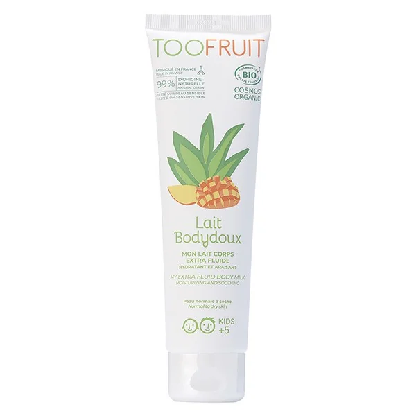 Toofruit Lait Corps Bodydoux Hydratant Mangue Aloe Vera Bio - 150 ML