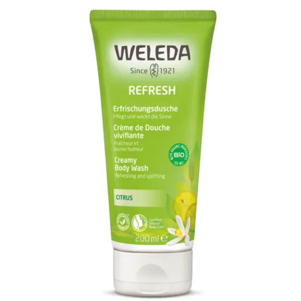 Weleda refresh Crème de Douche viviviante 200ML