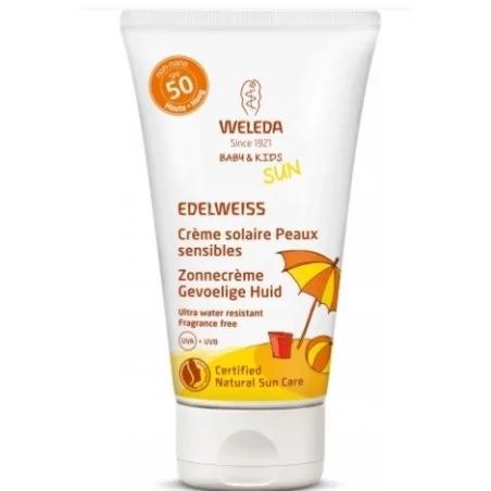 Weleda Edlweiss Crèmes solaire bébé & enfants 50ml