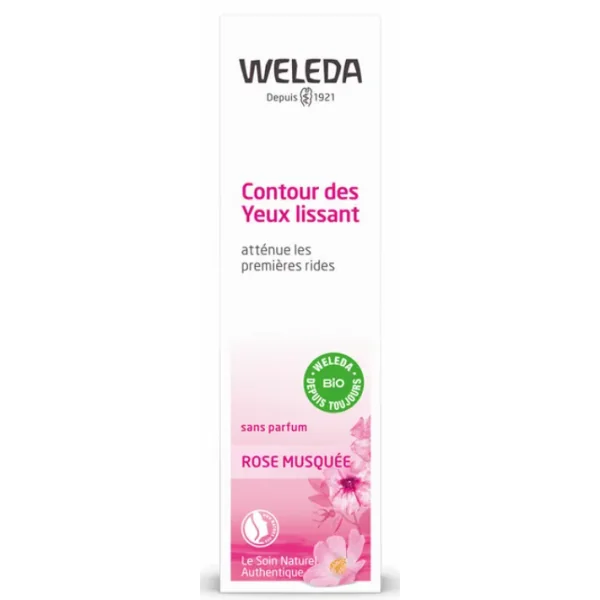 Weleda Rose Musquée Contour des Yeux Lissant - 10 ML