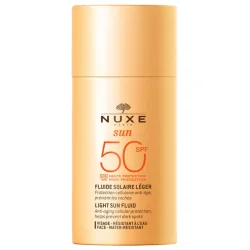 Nuxe Sun Fluide Léger Haute Protection SPF50 Visage Peau Normale & Mixte - 50 ML