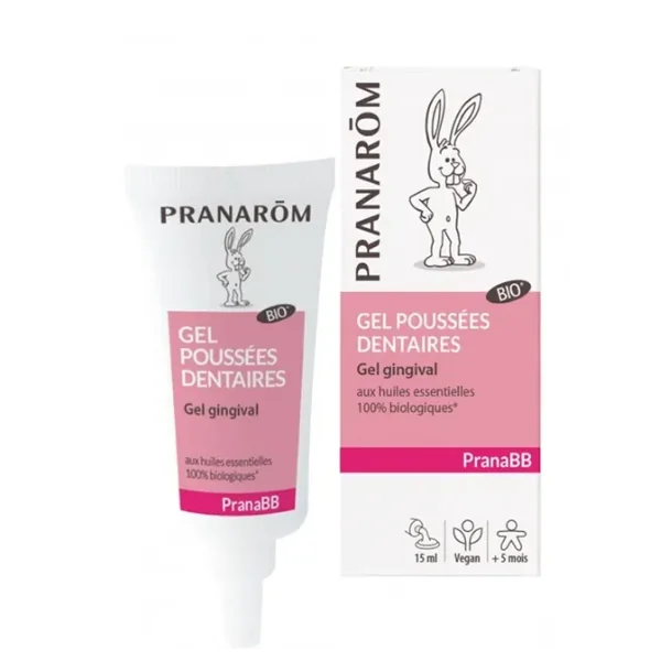 Pranarôm PranaBB Gel Gingival Poussées Dentaires Bio - 15 ML