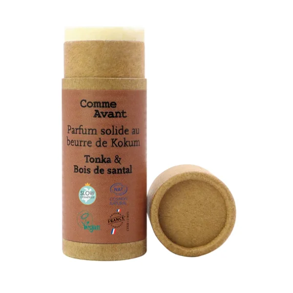 Comme avant Parfum solide tonka & bois de santal 20gr