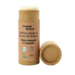 Comme avant Parfum solide cèdre amandé &...