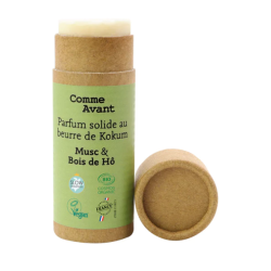 Comme avant Parfum solide musc & bois de hô 20gr