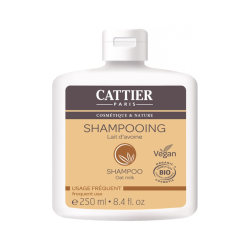 Cattier Shampoing usage fréquent Lait d'avoine...