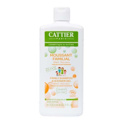 Cattier Moussant Familial corps et cheveux 500ml