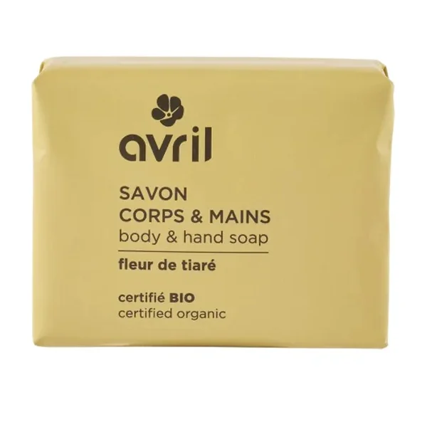 Avril savon crops & mains à la fleur de tiaré 100 gr