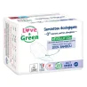 Love & green Serviettes Hygiéniques Nuit Hypoallergéniques x10