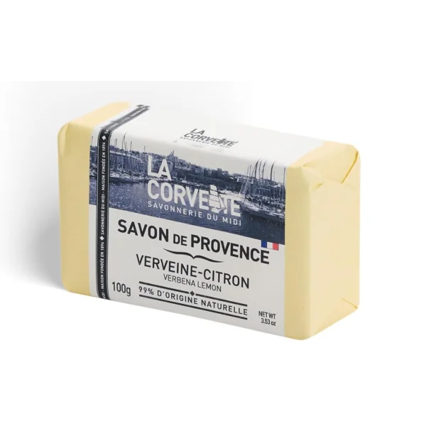 La Corvette Savon de Provence verveine citron 100GR