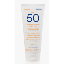 Korres Yoghurt solaire SPF 50 200ml