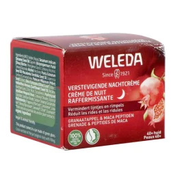 Weleda crème nuit raffermissante grenade&maca 40ml