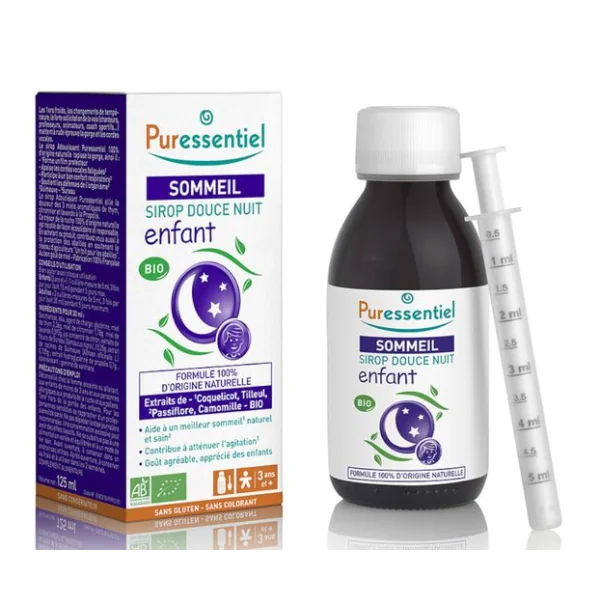 Puressentiel sommeil sirop douce nuit enfant 125 ml