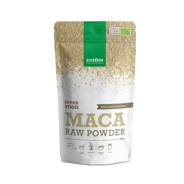 Purasana Vegan Poudre De Maca Bio Sachet 200g