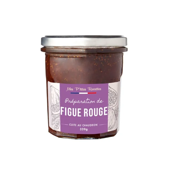 Mes P'tites Recettes confiture Figue rouge 320gr