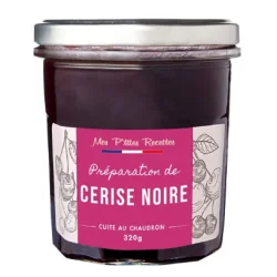 Mes P'tites Recettes confiture Cerise noire 320gr