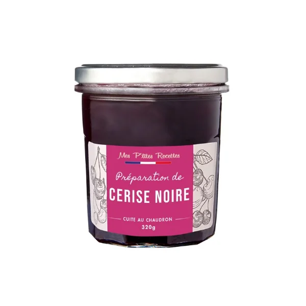 Mes P'tites Recettes confiture Cerise noire 320gr