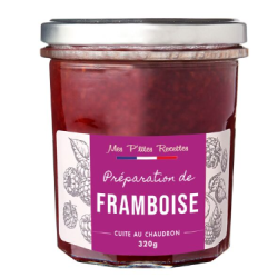 Mes P'tites Recettes confiture FRAMBOISE 320gr