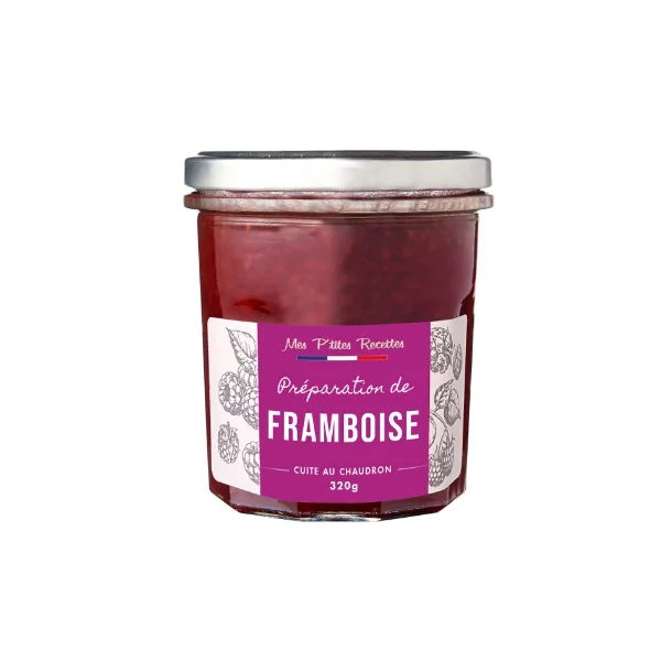 Mes P'tites Recettes confiture FRAMBOISE 320gr