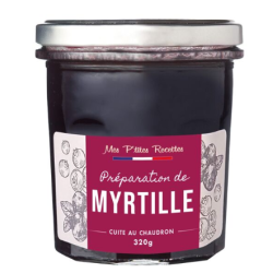 Mes P'tites Recettes confiture MYRTILLE 320gr