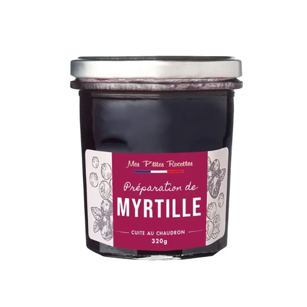 Mes P'tites Recettes confiture MYRTILLE 320gr