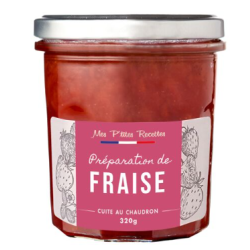 Mes P'tites Recettes confiture FRAISE 320gr