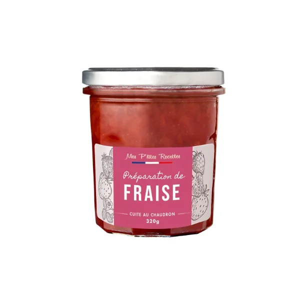 Mes P'tites Recettes confiture FRAISE 320gr