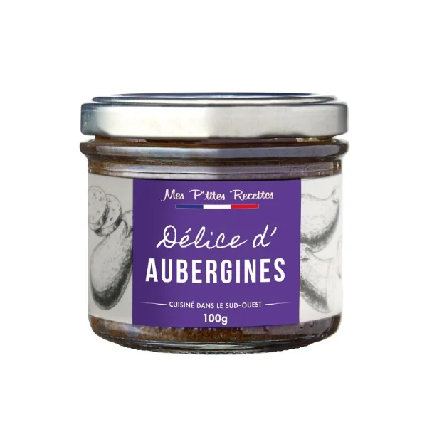 Mes P'tites Recettes Délice d'aubergines 100g