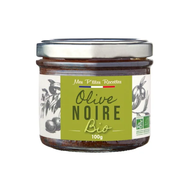 Mes P'tites Recettes Olive noire 100g