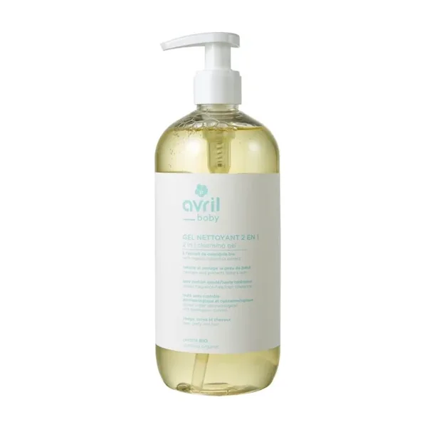 Avril Gel Nettoyant Bébé 2 en 1 - 500 ML