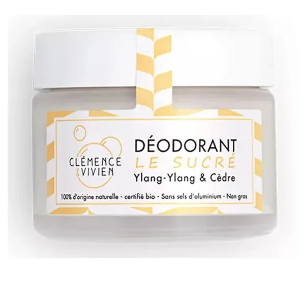 Clémence&Vivien déodorant crème ylang-ylang