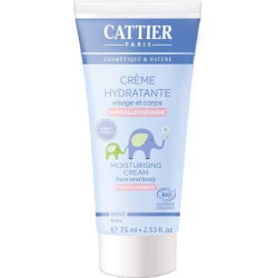 Cattier Bébé Crème Hydratante Bio 75ml