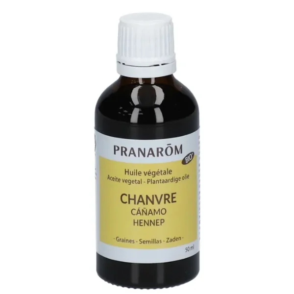 Pranarôm Huile Végétale Chanvre Bio - 50 ML