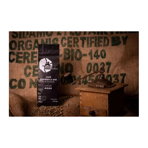 Les Torréfacteurs Normands Café Grain Guatemala BIO et EQUITABLE 250g