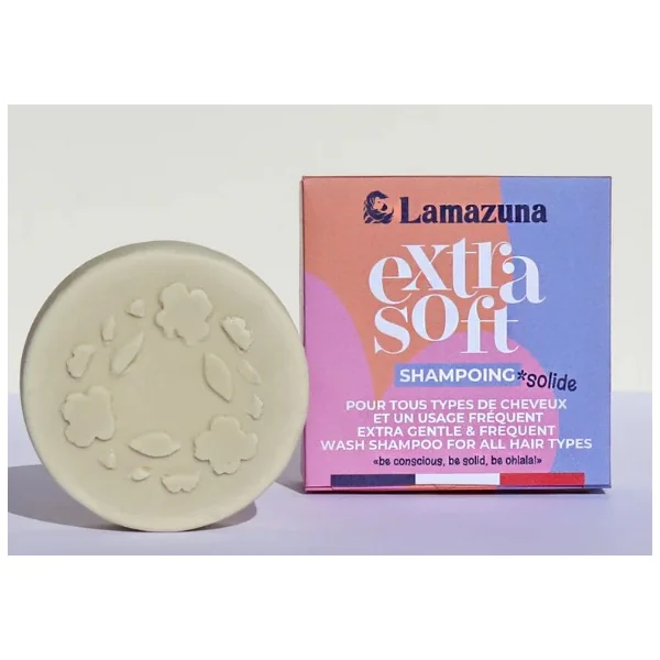 Lamazuna extra soft shampoing solide