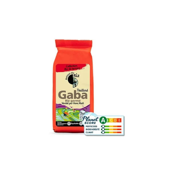 Autour du Riz Riz germé Gaba Bio équitable 500 g