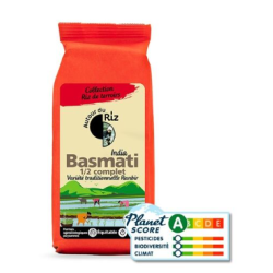 Autour du Riz Riz Bio Basmati demi-complet...