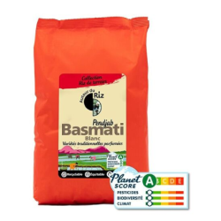 Autour du Riz Riz Bio Basmati blanc équitable 2 kg