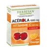 Herbesan Acérola Vitamine C – Goût Orange 30 comprimés