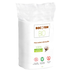 Bocoton Maxi Ovales à Démaquiller en Coton Bio...