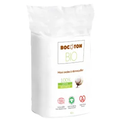 Bocoton Maxi Ovales à Démaquiller en Coton Bio x 40