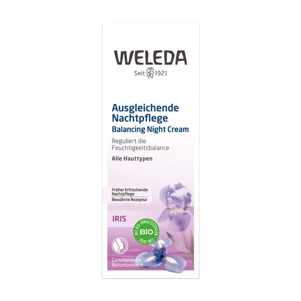 Weleda Crème de Nuit Équilibrante Iris 30 ml