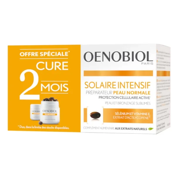 Oenobiol Solaire Intensif préparateur lot de 2