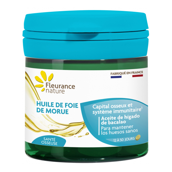 Fleurance nature huile de foie de morrue 50 jours