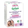 Love & Green Sous-Vêtements de Nuit Écologiques 4-7 Ans (17-30 kg) 15 Unités