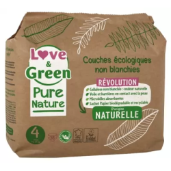 Love & Green Pure nature Taille 4 Maxi (7 à 14...