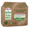 Love & Green Pure nature Taille 4 Maxi (7 à 14 kg) 38 Couches