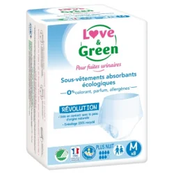 Love & Green pour Fuites Urinaires Nuit...